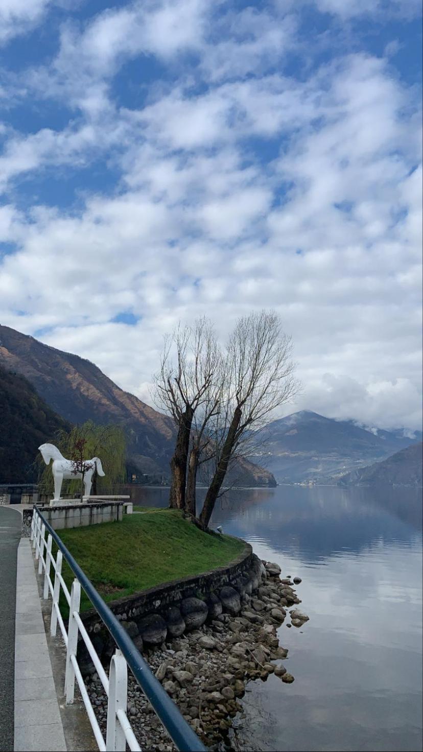 Casa Berlai, Bilocale Sul Lago Villa Pisogne Exterior photo
